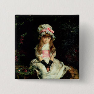 Kirsche reif, 1879 button