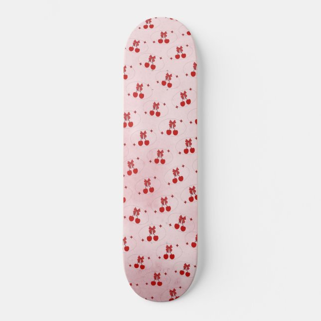 Kirsche Skateboard (Vorderseite)