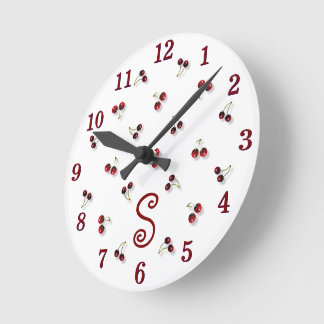 Kirsche Uhr