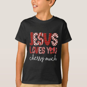 Kirsche und Schleifen Süße Kirsche Liebe dich Kirs T-Shirt