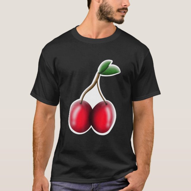 Kirschen 1 T-Shirt (Vorderseite)
