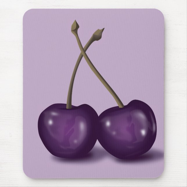 Kirschen 3 mousepad (Vorne)