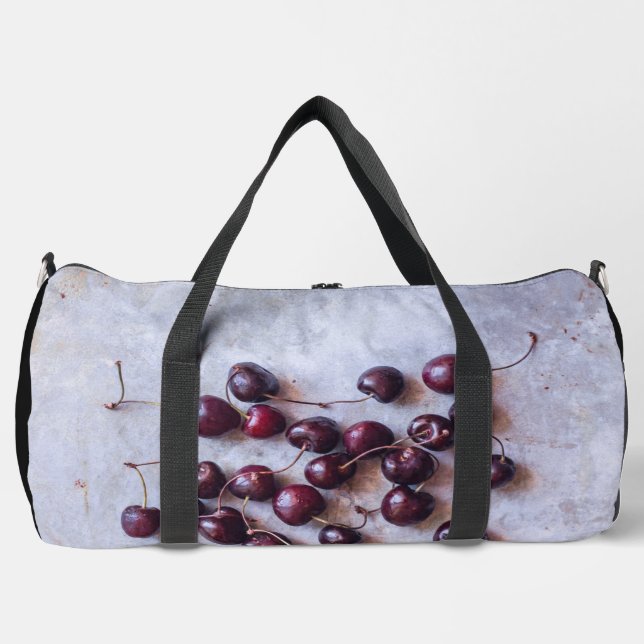 Kirschen Duffle Bag (Vorderseite)