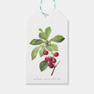 Kirschen für Sie Geschenkanhänger