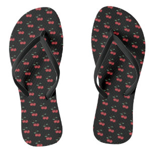 Kirschen gedreht Flohsandalen Flip Flops