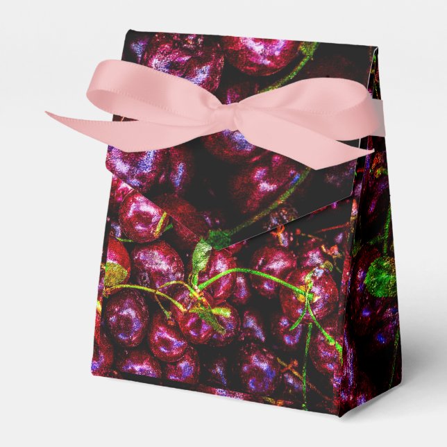 Kirschen Geschenkschachtel (Vorderseite)