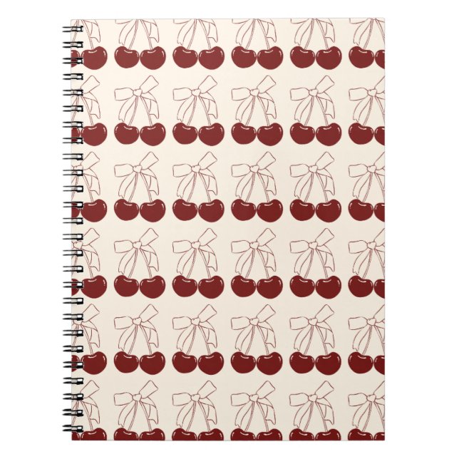 Kirschen Notizblock (Vorderseite)