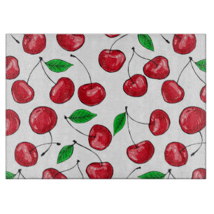 Kirschen Schneidebrett