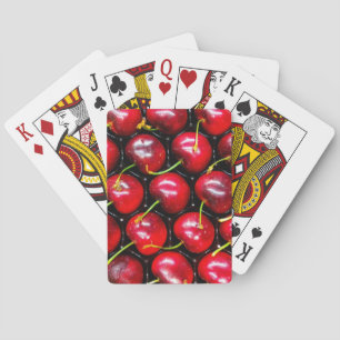 Kirschen Spielkarten