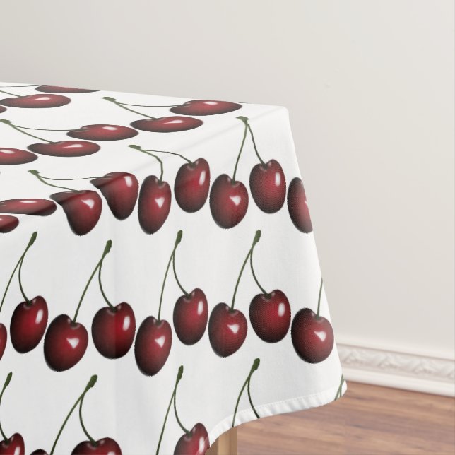 Kirschen Tischdecke (Beispiel)