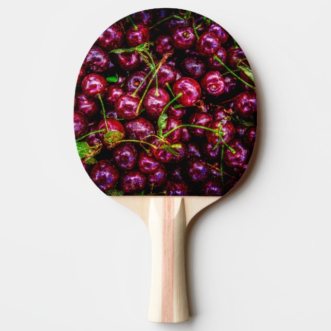 Kirschen Tischtennis Schläger (Rückseite)