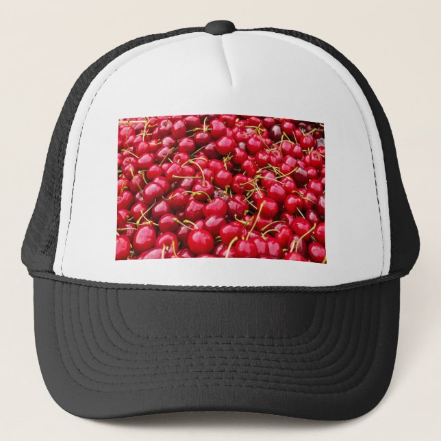 Kirschen Truckerkappe (Vorderseite)