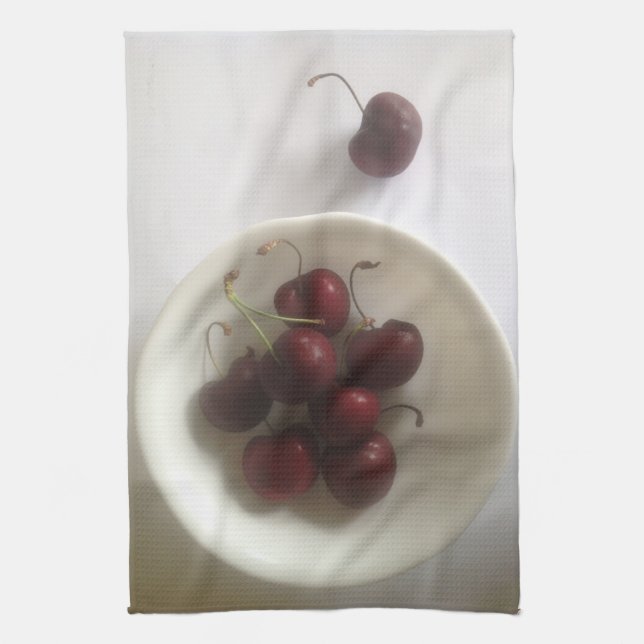 Kirschenkudel Geschirrtuch (Vertikal)