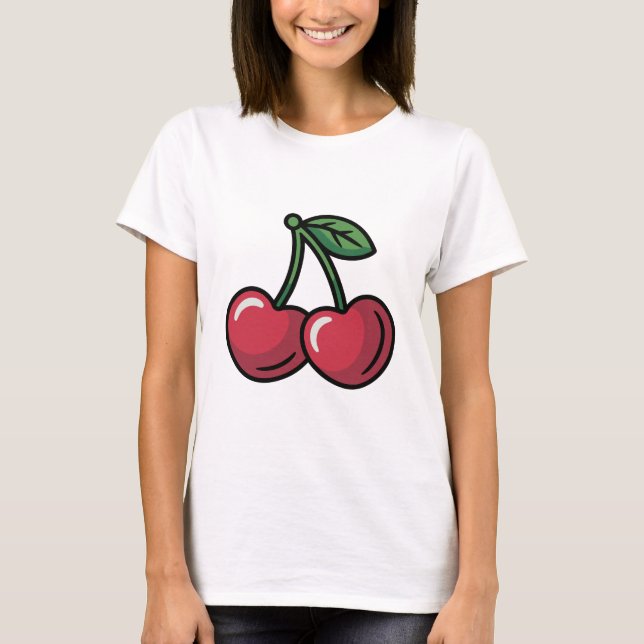 Kirschherzen T-Shirt (Vorderseite)