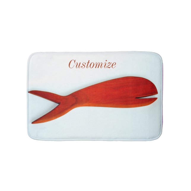 Kirschholzfisch Thunder_Cove Badematte (Vorderseite)