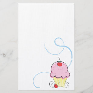 Kirschkuchen Briefpapier