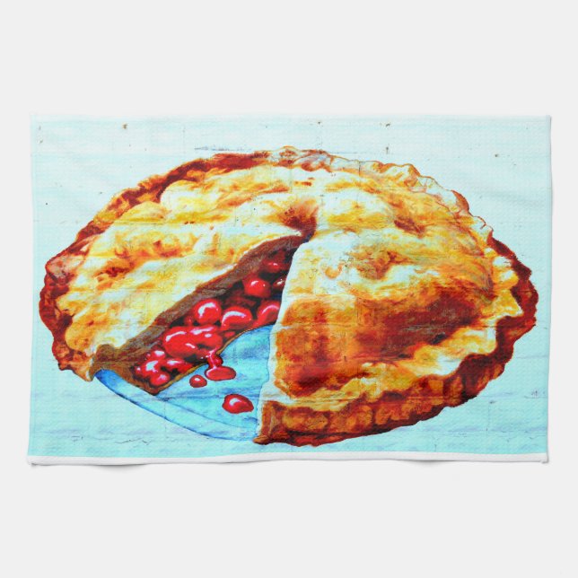 Kirschkuchen Handtuch (Horizontal)