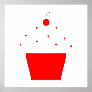 Kirschkuchen Poster