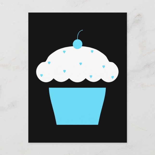 Kirschkuchen Postkarte (Vorderseite)