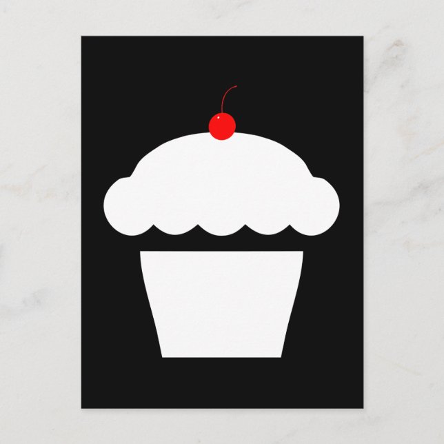 Kirschkuchen Postkarte (Vorderseite)