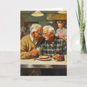 Kirschkuchen Umarmen Karte