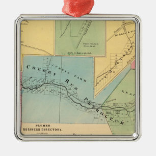 Kirschlauf, Plumer Silbernes Ornament