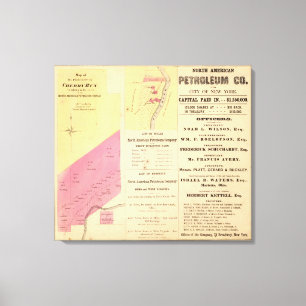 Kirschlaufeigentum Leinwanddruck