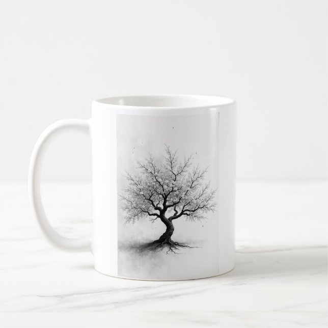 Kirschmud | Das Leben eines Kirschbaumes Kaffeetasse (Links)