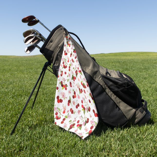 Kirschmuster 1 golfhandtuch (Gras)