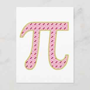 Kirschpi (Kuchen) Postkarte