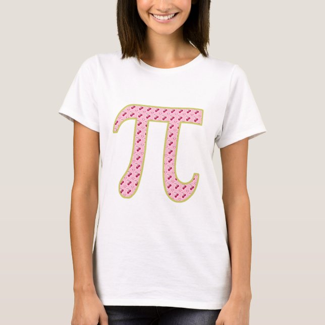 Kirschpi (Kuchen) T-Shirt (Vorderseite)