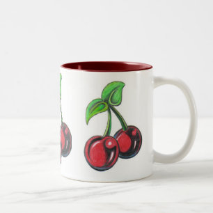 KirschTasse Zweifarbige Tasse
