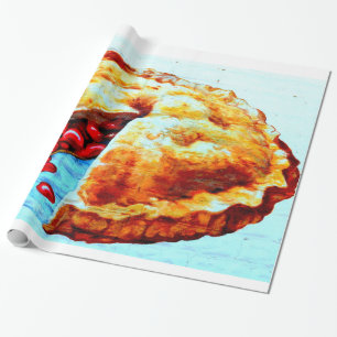 Kirschtorten-Packpapier Geschenkpapier