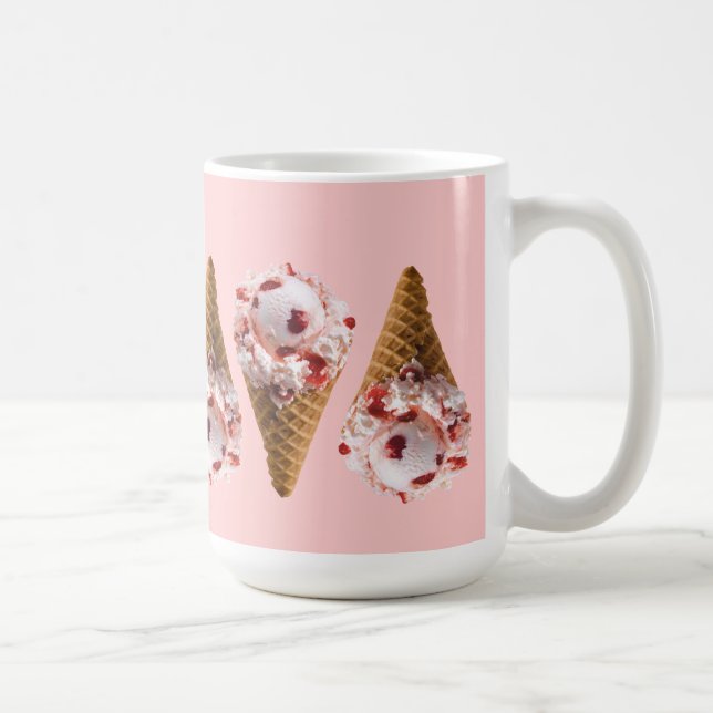 KirschVanilla Ice-Creme Kaffeetasse (Rechts)