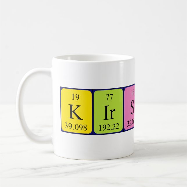 Kirstin Periodenname Tasse (Links)