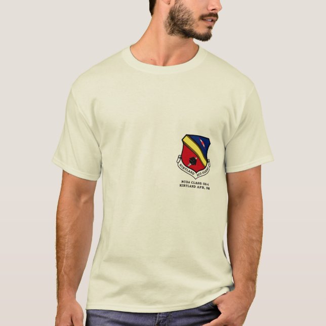 Kirtland AFB NCO Akademie T-Shirt (Vorderseite)