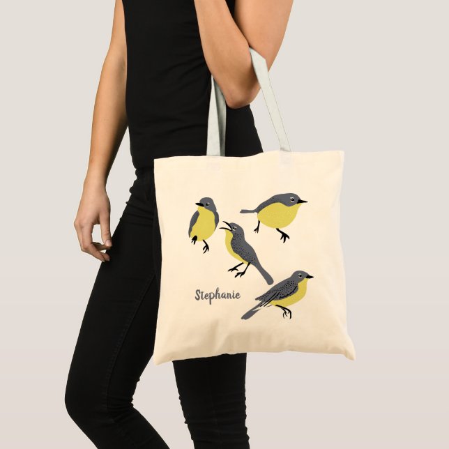 Kirtlands Warblers Bird Liebhaber Personalisiert Tragetasche (Vorderseite (Produkt))