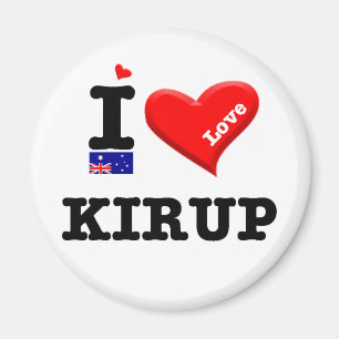 KIRUP - I Liebe Magnet