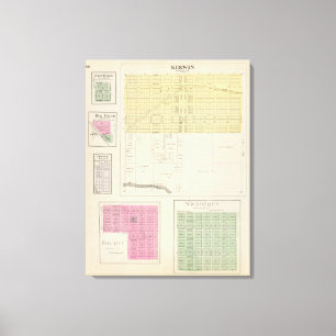 Kirwin, New Hope, Big Bend, Crowe, Kansas Leinwanddruck