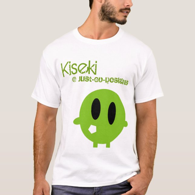 Kiseki @ Gerade-Gehen-Entwürfe T-Shirt (Vorderseite)