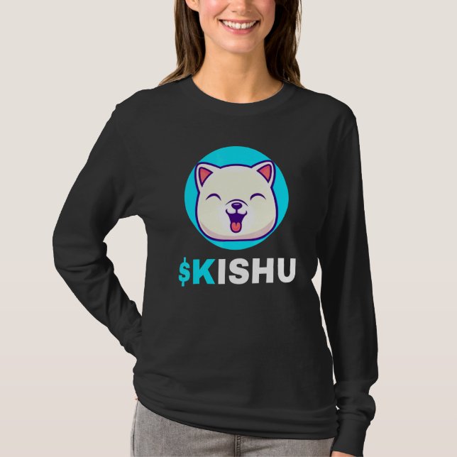 Kishu Kishu Inu Coin Token Crypto T-Shirt (Vorderseite)