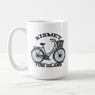 KISMET Fire Island Fahrrad Sommer Strand Mama Papa Kaffeetasse