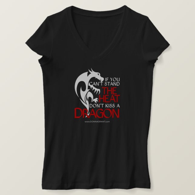 Kiss a Dragon T-Shirt (Design vorne)