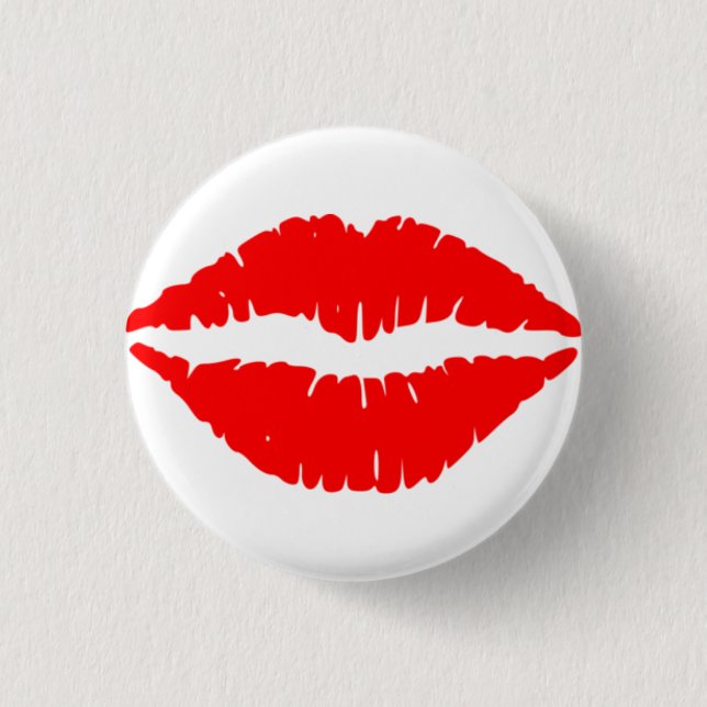 Kiss Abzeichen klein Button (Vorderseite)