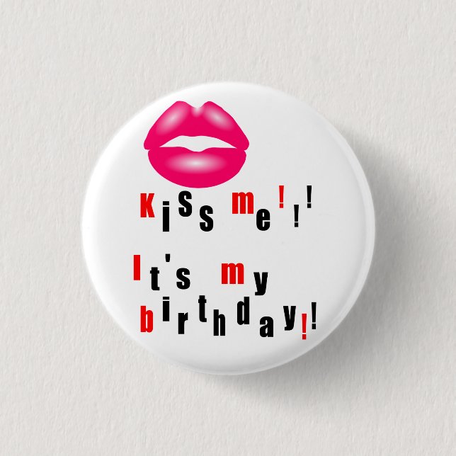 kiss button (Vorderseite)