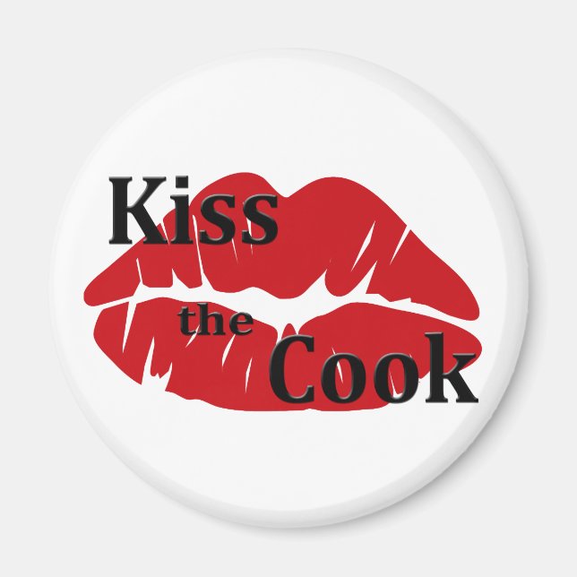 Kiss das Cook Magnet (Vorne)