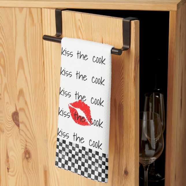 Kiss Das Küchentücher kochen (Drittel gefaltet)