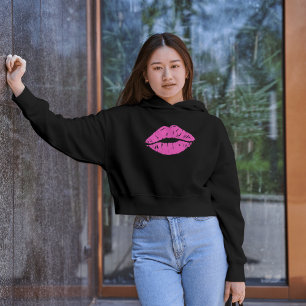 Kiss Day T-Shirt für Frauen Lippen Druck Oberteil