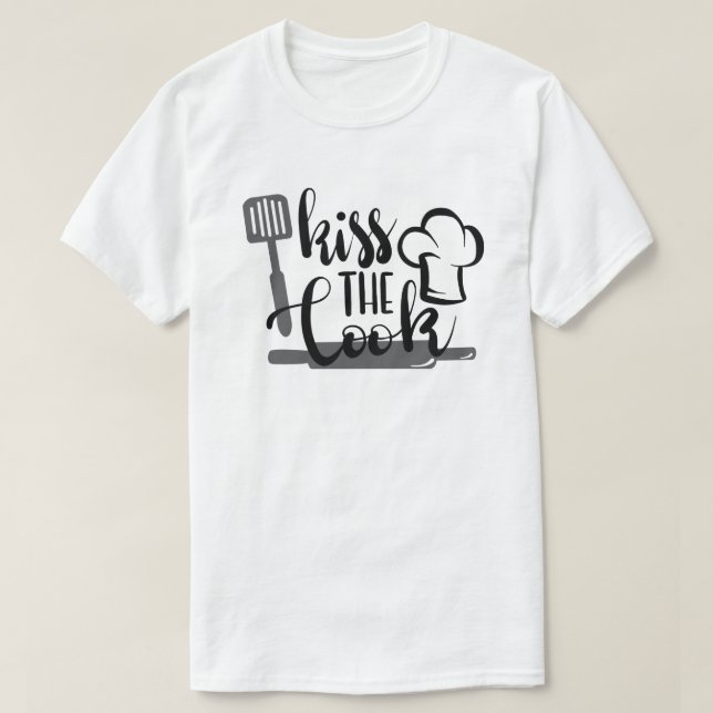 Kiss den Koch-T - Shirt (Design vorne)