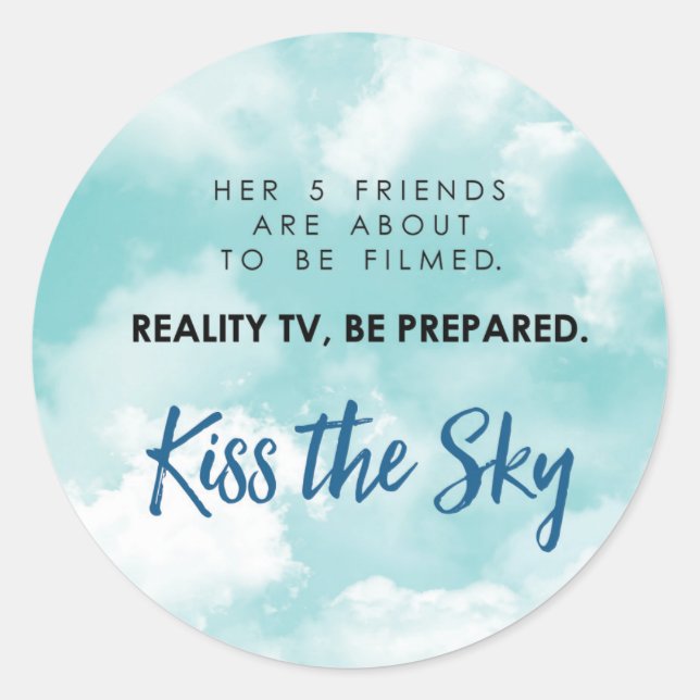 Kiss den Sky Sticker (Vorderseite)